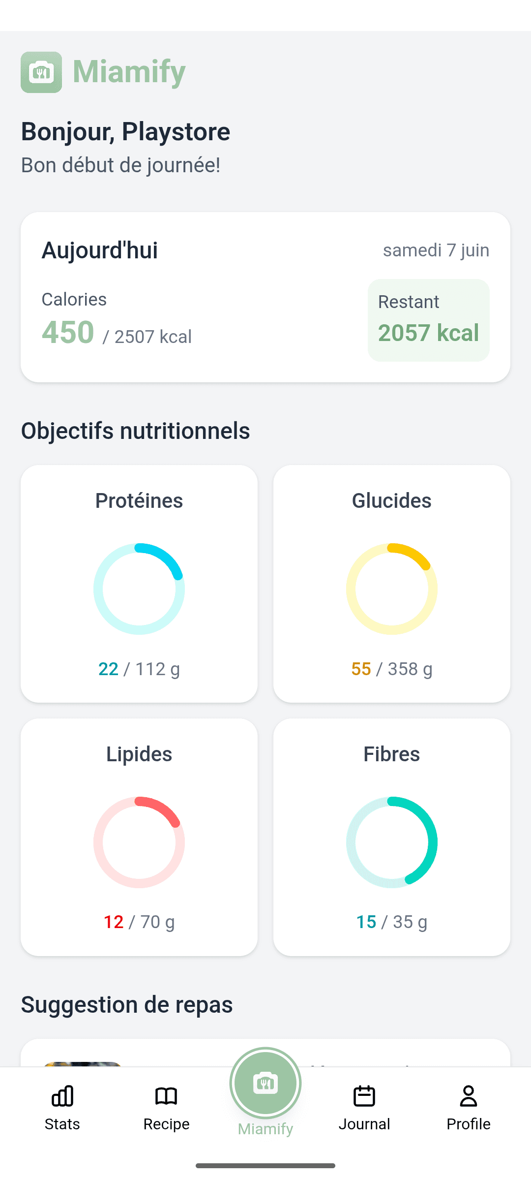 Miamify Today Screen